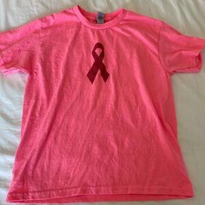 Gildan breast cancer awareness Ribbon t shirt